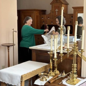 Sacristy preparations Sacristy preparations